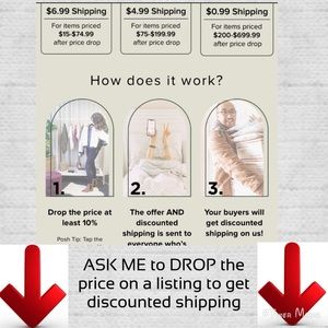 March6-ASK ME TO DROP PRICE by at LEAST 10% to get $6.99 or less on shipping